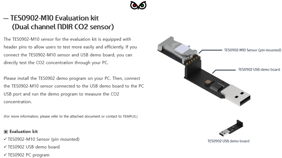 Tempus TES092-M10 evaluation kit